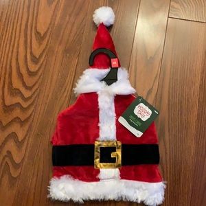 Holiday Tails XS Dog Santa Costume